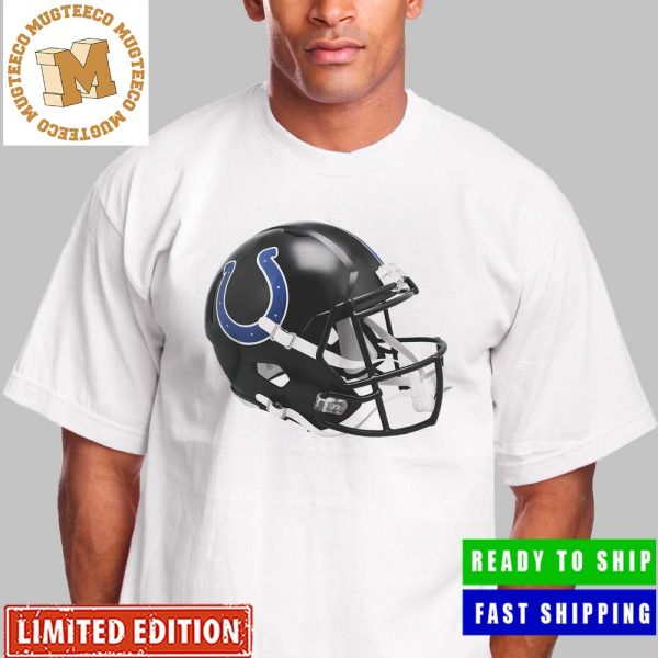NFL New 2023 Indianapolis Colts On Field Helmet Unisex T-Shirt