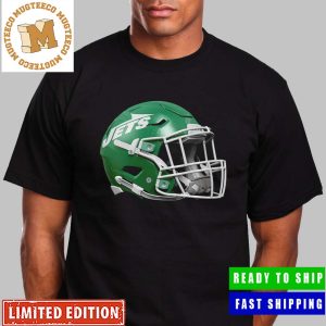 NFL New 2023 New York Jets On Field Helmet Unisex T-Shirt