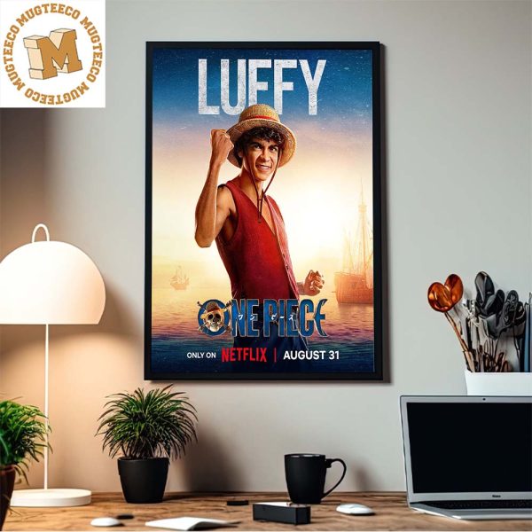 Netflix Live Action One Piece Series First Poster For Luffy Home Decor Poster Canvas