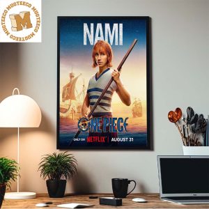 Netflix Live Action One Piece Series First Poster For Nami Home Decor Poster Canvas