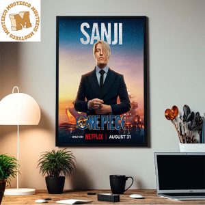 Netflix Live Action One Piece Series First Poster For Sanji Home Decor Poster Canvas