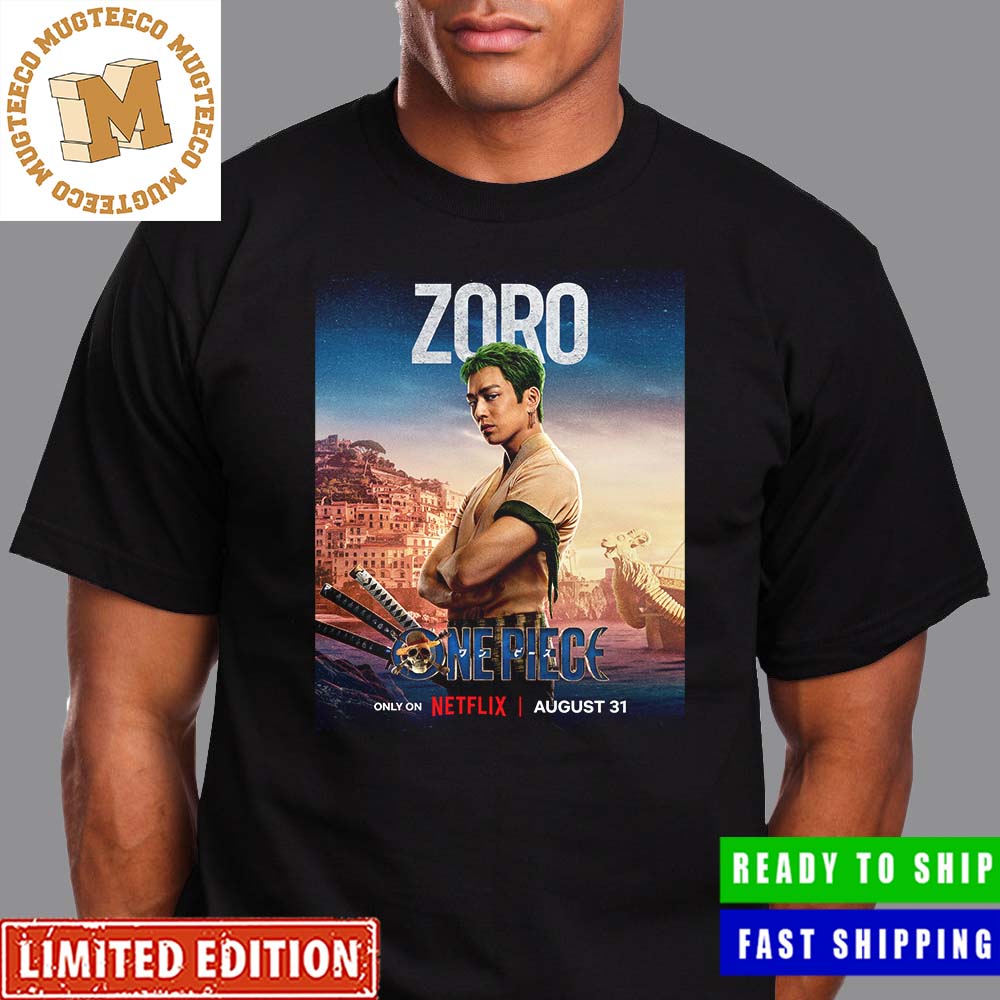 Zoro One Piece Netflix Live Action Poster print