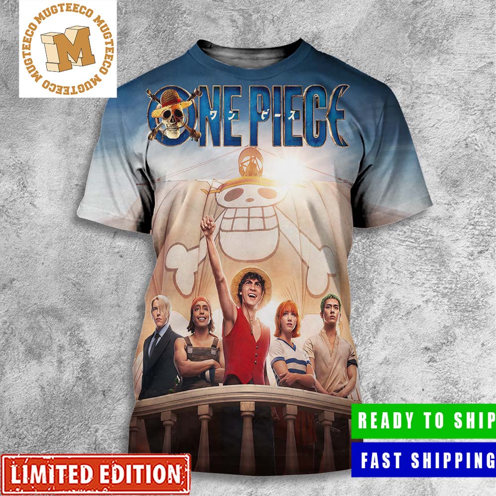 One Piece Netflix Live Action Series Going Merry Poster Shirt, hoodie,  sweater and long sleeve