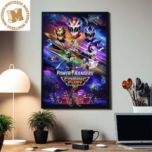 Power Rangers Cosmic Fury Gift For Fans Home Decor Poster Canvas