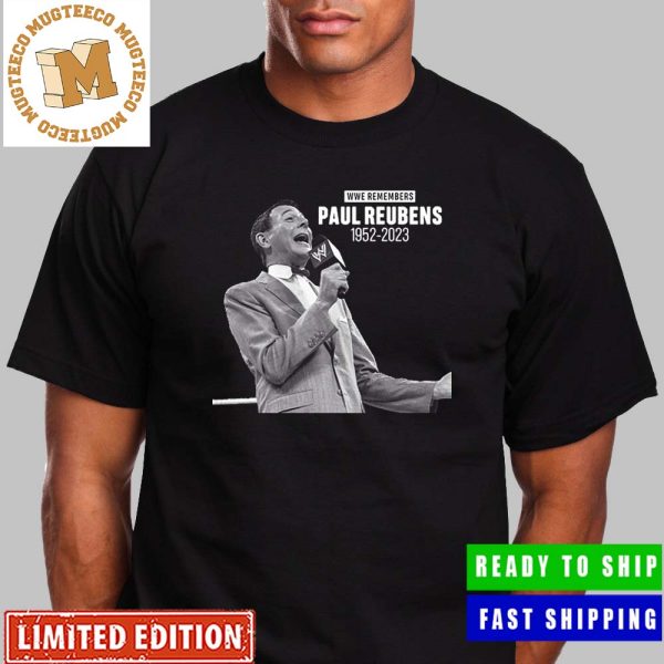 Rest In Peace WWE Remembers Paul Reurens 1952 To 2023 Classic T-Shirt