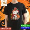 Snoopy Mummy Trick Or Treat Halloween Costume Vintage T-Shirt