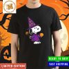 Snoopy Woodstock boo moon Pittsburgh Steelers Happy Halloween Unisex T-Shirt