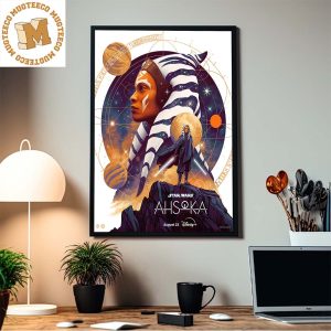 Star Wars Ahsoka Streaming August 23 On Disney Plus Official Home Decor Poster Canvas