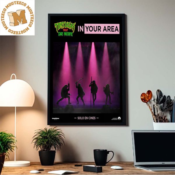 Teenage Mutant Ninja Turtles Mutant Mayhem BlackPink Style International Decor Poster Canvas