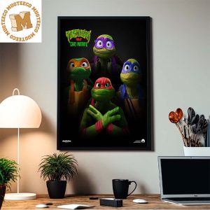 Teenage Mutant Ninja Turtles Mutant Mayhem Queen Style International Decor Poster Canvas