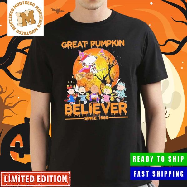 The Peanuts Great Pumpkin Believer Since 1966 Classic T-Shirt