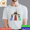 The Powerpuff Girls In One Piece Style Luffy Zoro And Sanji Cute Unisex T-Shirt