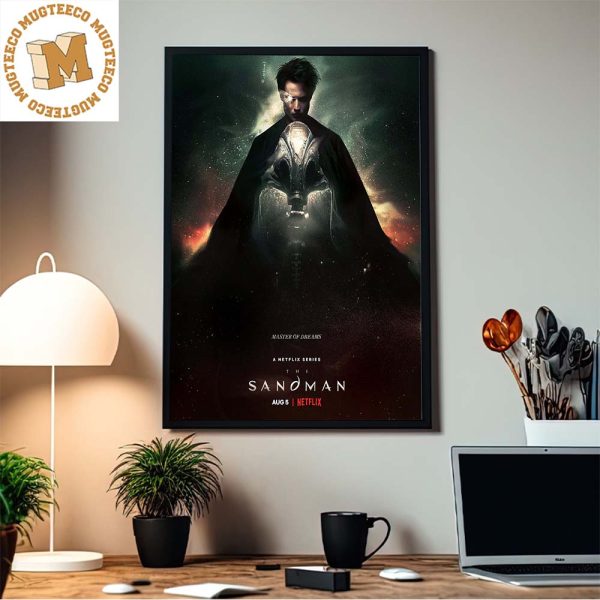 The Sandman A Netflix Series Master Of Dreams Aug 5 Home Decor Poster Canvas