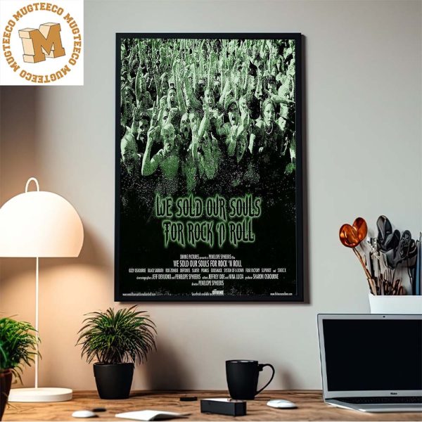 The Unreleased The Ozz Fest By Ozzy Osbourne 1999 Tour Documentary We Sold Our Souls For Rock N Roll Home Decor Poster Canvas