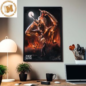 This Is Post Malone Perfoming Home Decor Poster Canvas