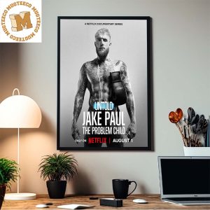 Untold Jake Paul The Problem Child A Netflix Documentary Series Home Decor Poster Canvas