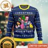 Nightmare Before Christmas Nice Or Naughty Jack Skellington Santa Funny Holiday Ugly Sweater