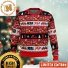 Akira Kanji Logo Anime Knitting Snowflakes Pattern Christmas Ugly Sweater