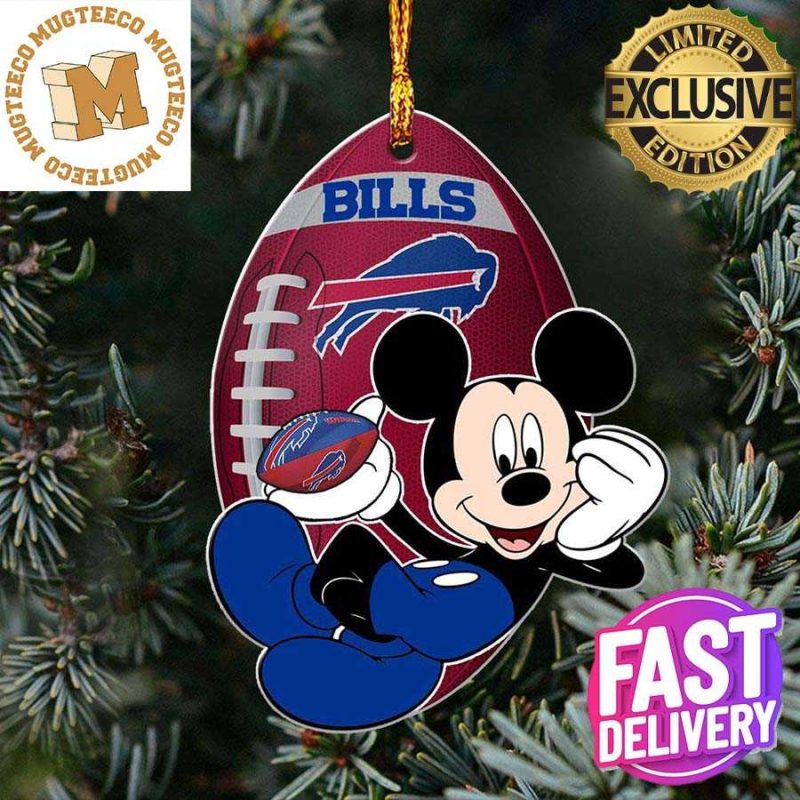 Christmas Gift Buffalo Bills Logo Christmas Pine Trees Pattern