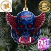 Buffalo Bills NFL Grinch Candy Cane Personalized Xmas Gifts Christmas Tree Decorations Ornament
