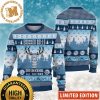 Busch Light HoHoHo With Santa Hat And Christmas Decorations Holiday Ugly Sweater 2023