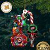 Chicago Blackhawks NHL Grinch Candy Cane Personalized Xmas Gifts Christmas Tree Decorations Ornament
