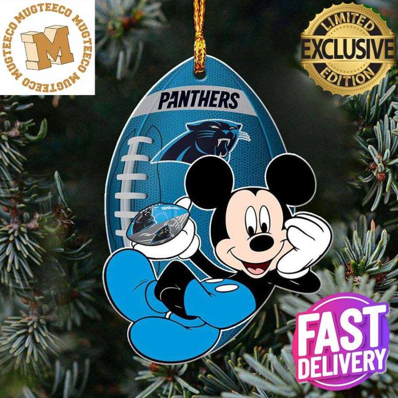 Carolina Panthers NFL Football Gift Fr Fans Dabbing Mickey Disney