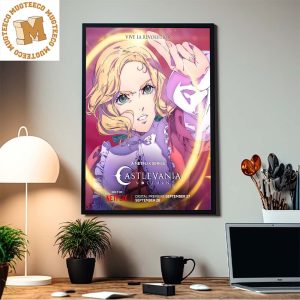 Castlevania Nocturne Maria Renard Vive La Revolution Netflix Series Home Decor Poster Canvas