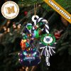 Cleveland Cavaliers NBA Grinch Candy Cane Personalized Xmas Gifts Christmas Tree Decorations Ornament