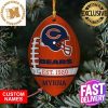 Chicago Bears NFL Football Skull Xmas Gifts Christmas Tree Decorations Ornament