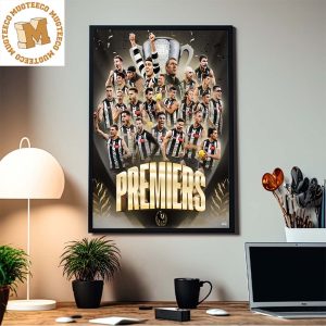 Collingwood FC The Champions Of Australian Football League Premiers 2023 Home Decorations Poster Canvas
