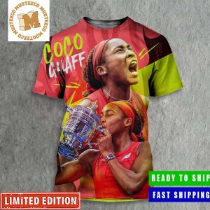 Congrats Coco Guaff US Open 2023 Womens Champion All Over Print Shirt