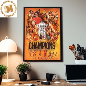 Congrats Houston Dynamo Are The Champions Of Lamar Hunt US Open Cup Home Decor Poster Canvas