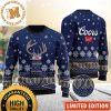 Coors Light Beer Big Logo Christmas Cheers With Snowflakes And Pine Tree Red And Blue Holiday Ugly Sweater 2023