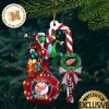Edmonton Oilers NHL Grinch Candy Cane Personalized Xmas Gifts Christmas Tree Decorations Ornament