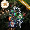 Houston Astros MLB Grinch Candy Cane Personalized Xmas Gifts Christmas Tree Decorations Ornament