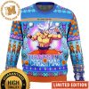 Dark Souls Praise the Sun Shining Knitted Black Ugly Christmas Sweater