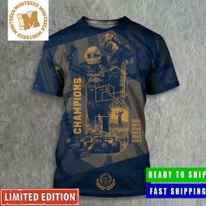 Formula 1 Red Bull Racing Team 6 Times Constructors Champions Celebration 2023 All Over Print Shirt