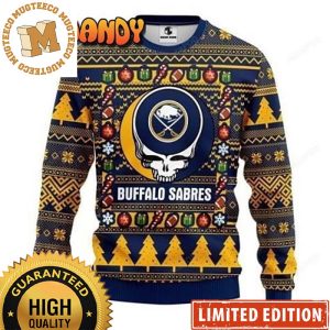Grateful Dead Buffalo Sabres 2023 Xmas Gifts Ugly Christmas Sweater