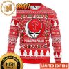 Grateful Dead Philadelphia Eagles Xmas Gifts Green Ugly Christmas Sweater