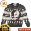 Grateful Dead Star Wars Characters Santa Black Ugly Christmas Sweater 2023