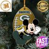 Green Bay Packers NFL American US Eagle Personalized Xmas Christmas Tree Decorations Ornament