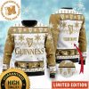 Guinness Beer Magic Black Water Snowflakes Pine Tree Weed Christmas Ugly Sweater 2023