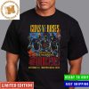 Guns N Roses Knoxville TN Thompson Boling Arena Back In The City Tonight Sep 12th 2023 Event Two Sides Print Shirt