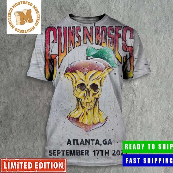 Guns N Roses Music Midtown Event Sept 17 2023 Poster All Over Print Shirt