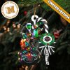 Golden State Warriors NBA Grinch Candy Cane Personalized Xmas Gifts Christmas Tree Decorations Ornament