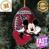 Houston Texans NFL Football Personalized Xmas Gift For Fans Christmas Tree Decorations Ornament