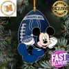 Indianapolis Colts NFL American US Eagle Personalized Xmas Christmas Tree Decorations Ornament