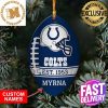 Indianapolis Colts NFL Football Skull Xmas Gifts Christmas Tree Decorations Ornament
