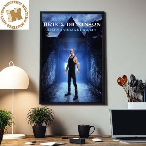 Iron Maiden Bruce Dickinson The Mandrake Project New Solo Album Home Decor Poster Canvas